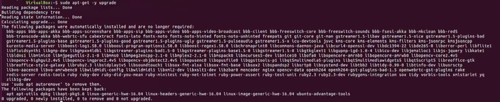 Ubuntu Linux Upgrade