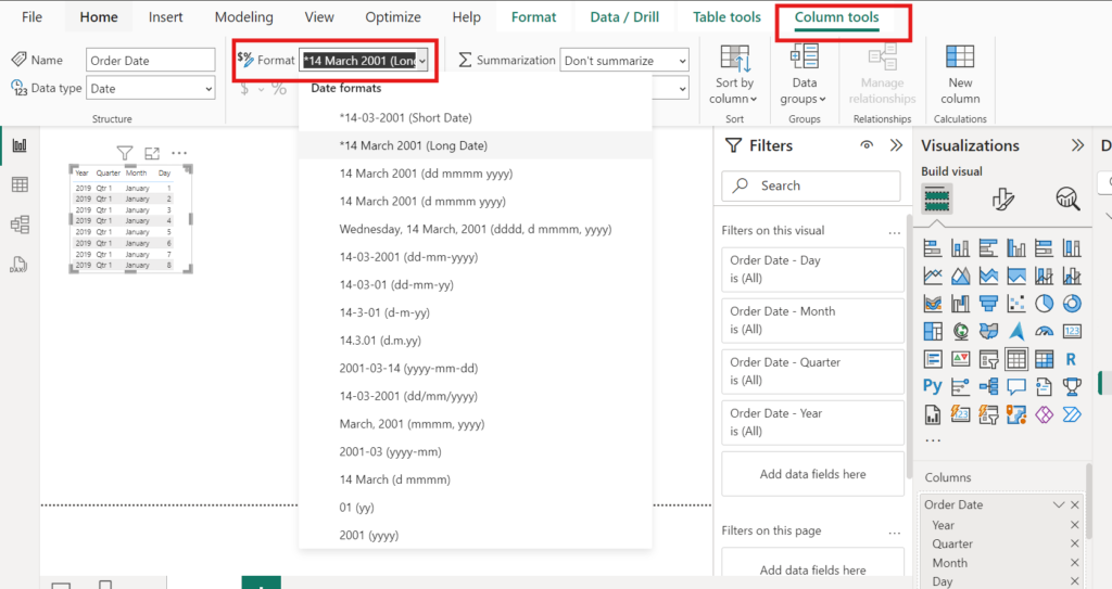 Power Query - Date/Time Format