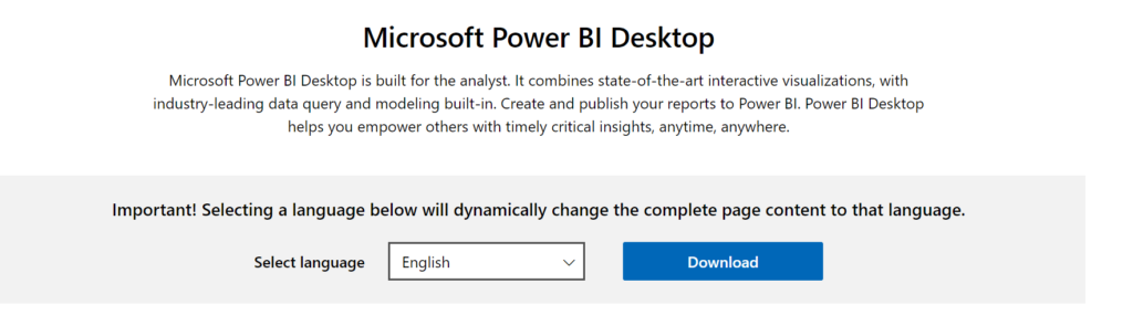 Power Bi Desktop - Download Center