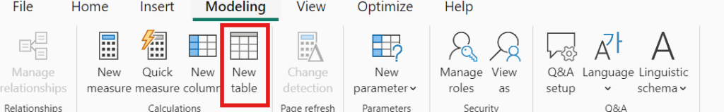 Power BI - DAX - Date Table