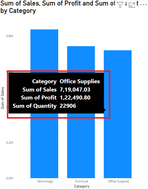 Power BI - Customize Tooltip
