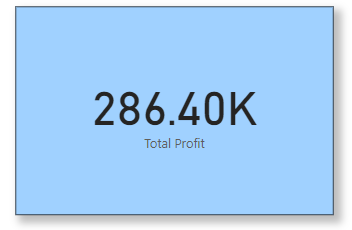 Power BI - Card Visualization