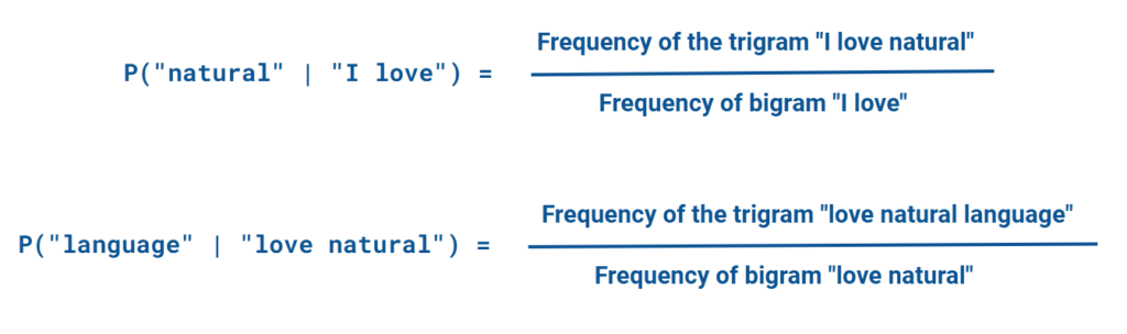 Trigram Model (3-Gram) Probability - Natural Language Processing (NLP)